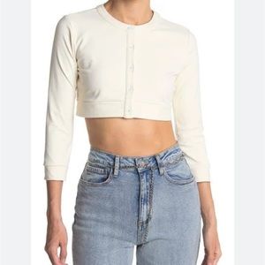 Cropped Cardigan Brand New
